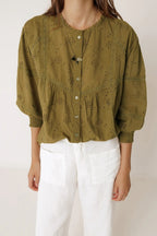 Long Sleeve Shirt in Khaki