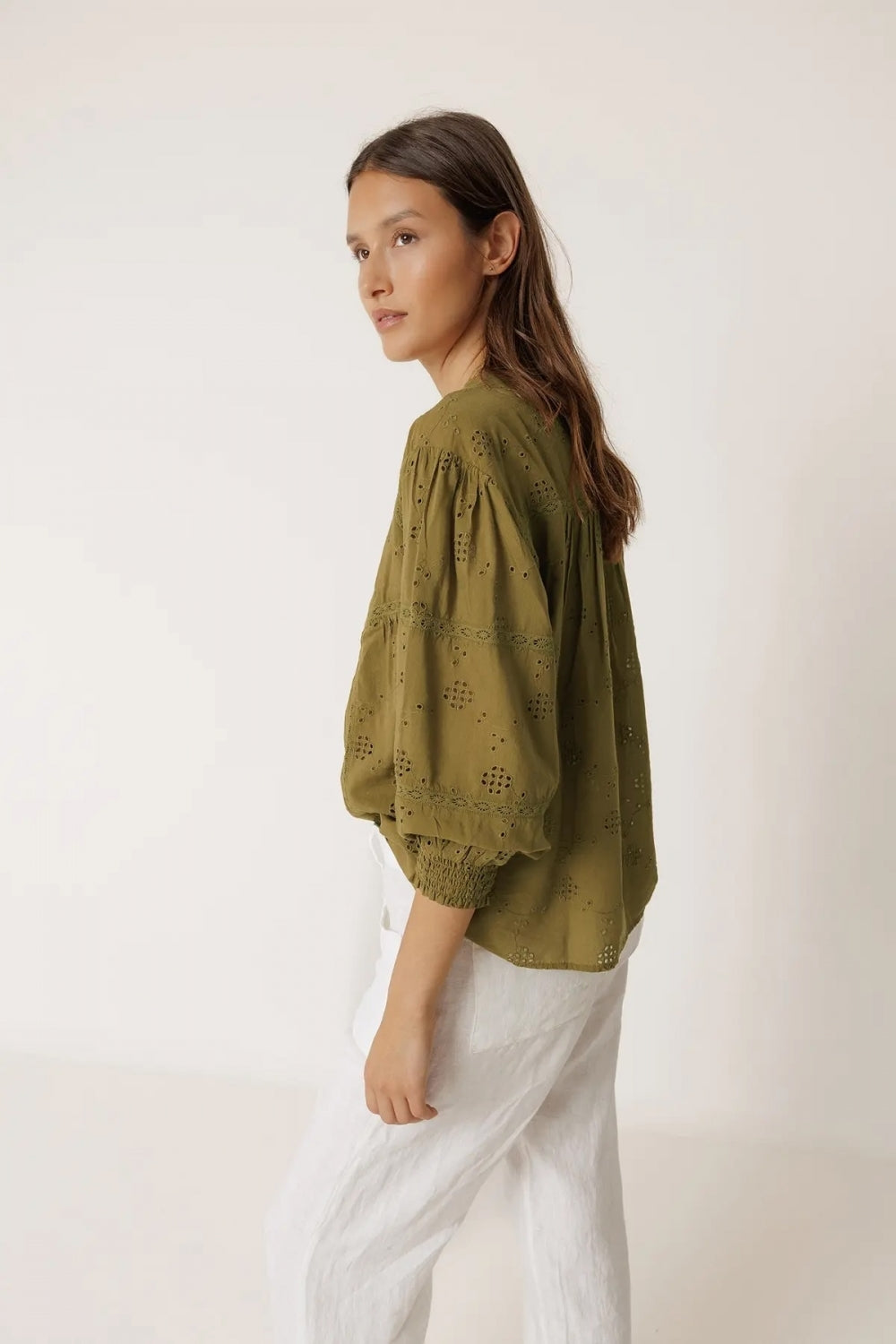 Long Sleeve Shirt in Khaki
