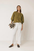 Long Sleeve Shirt in Khaki