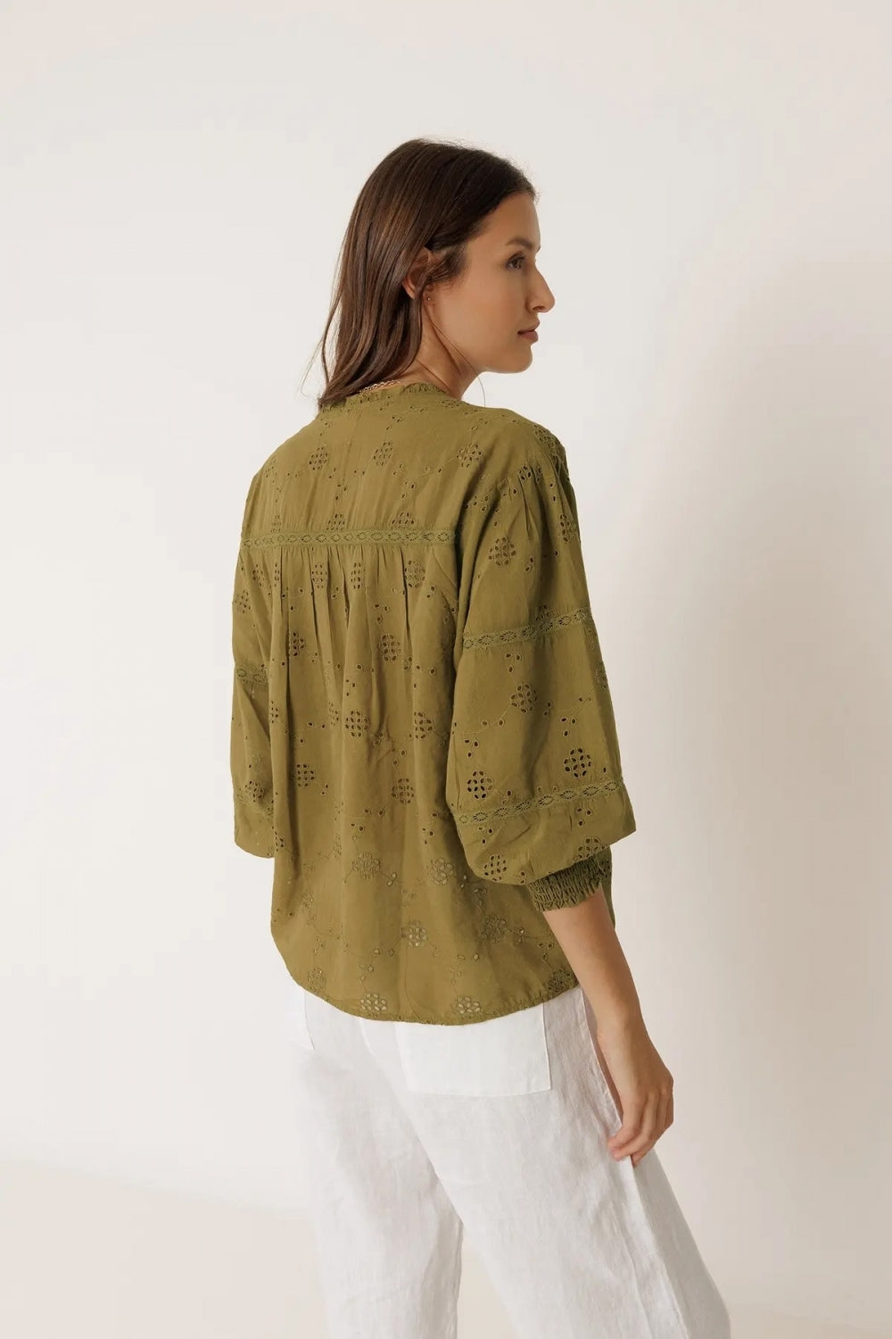 Long Sleeve Shirt in Khaki