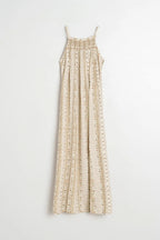 Sleeveless Dress in Ecru