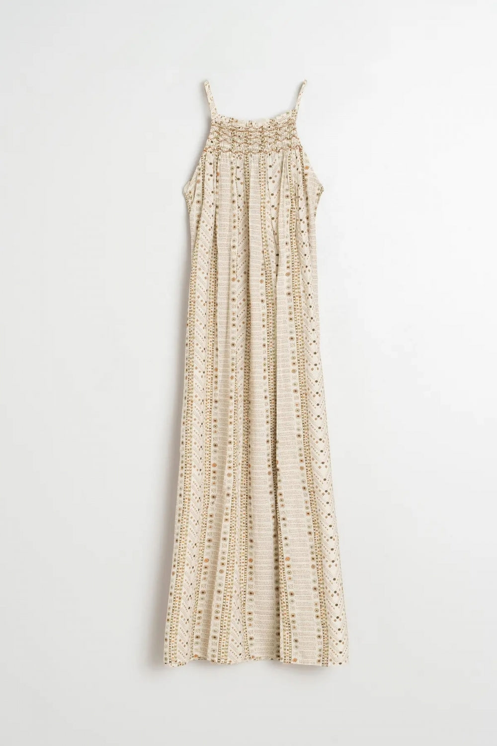 Sleeveless Dress in Ecru