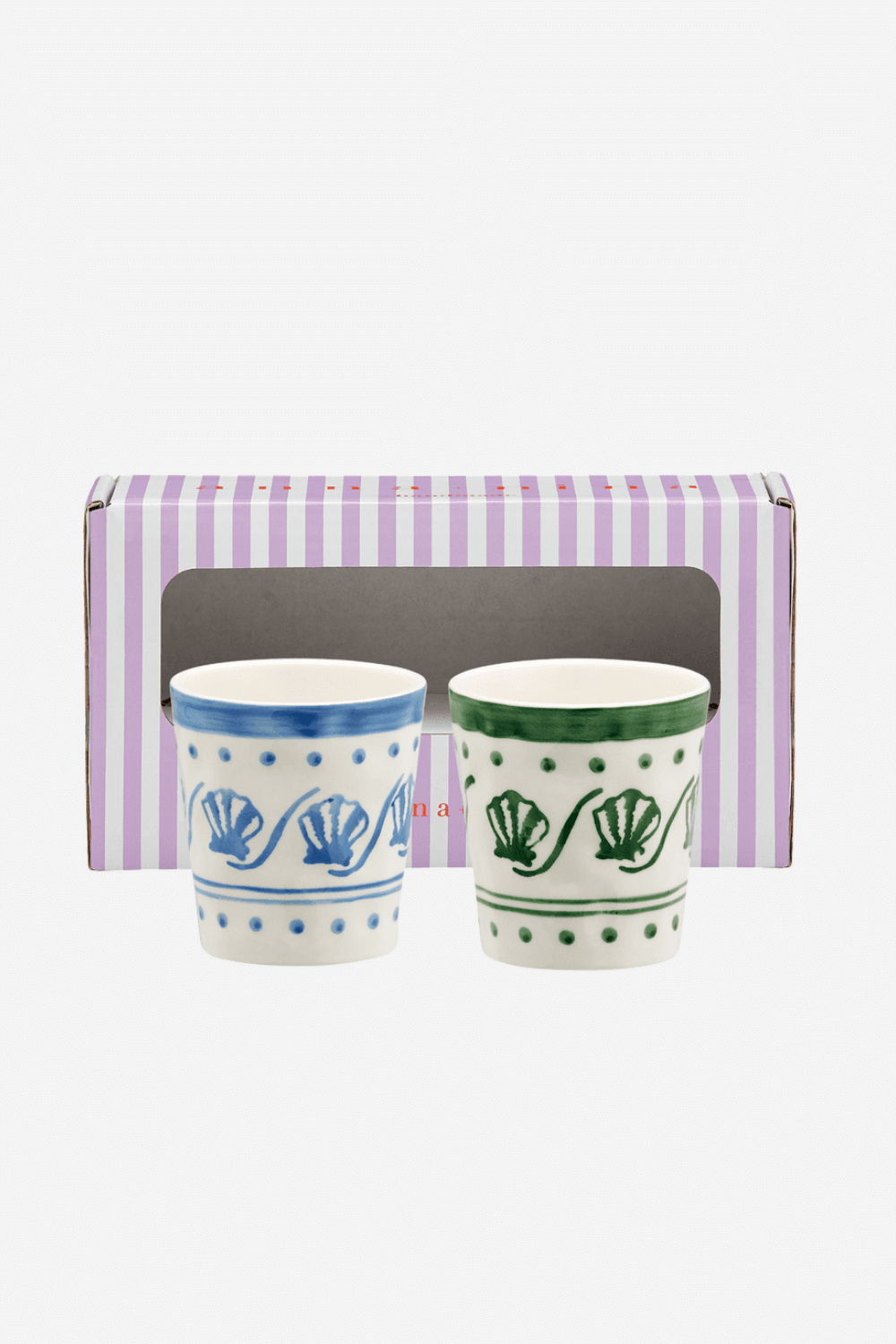 Coastal Charm Coffee Cup - Set of 2
