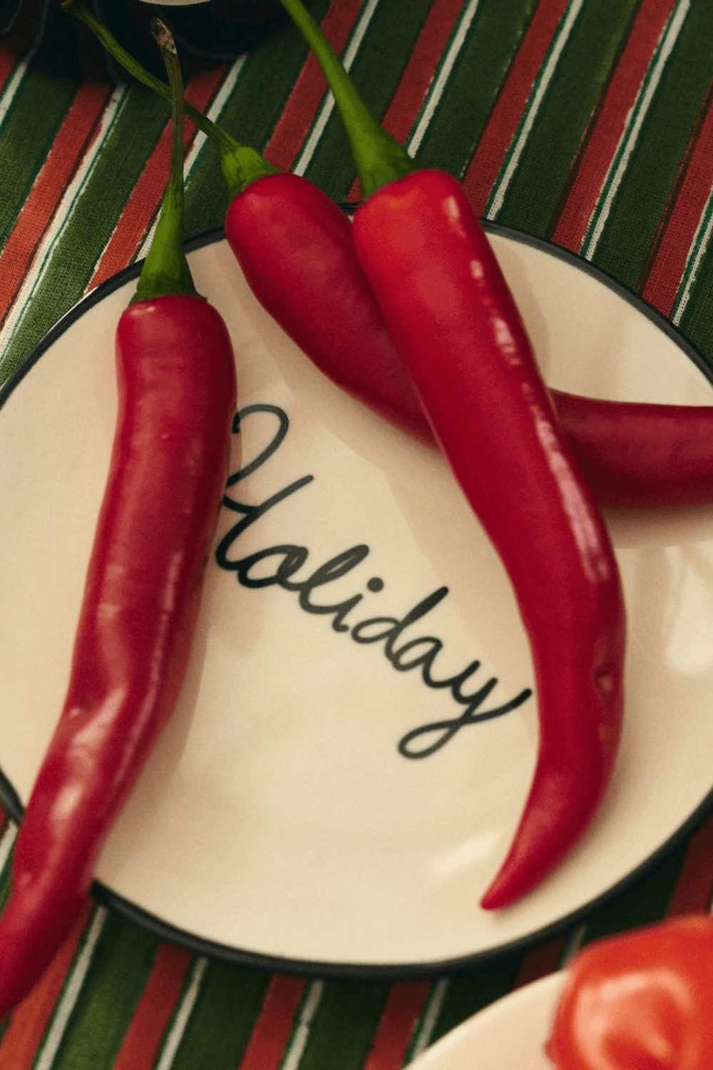 Holiday Dessert Plate