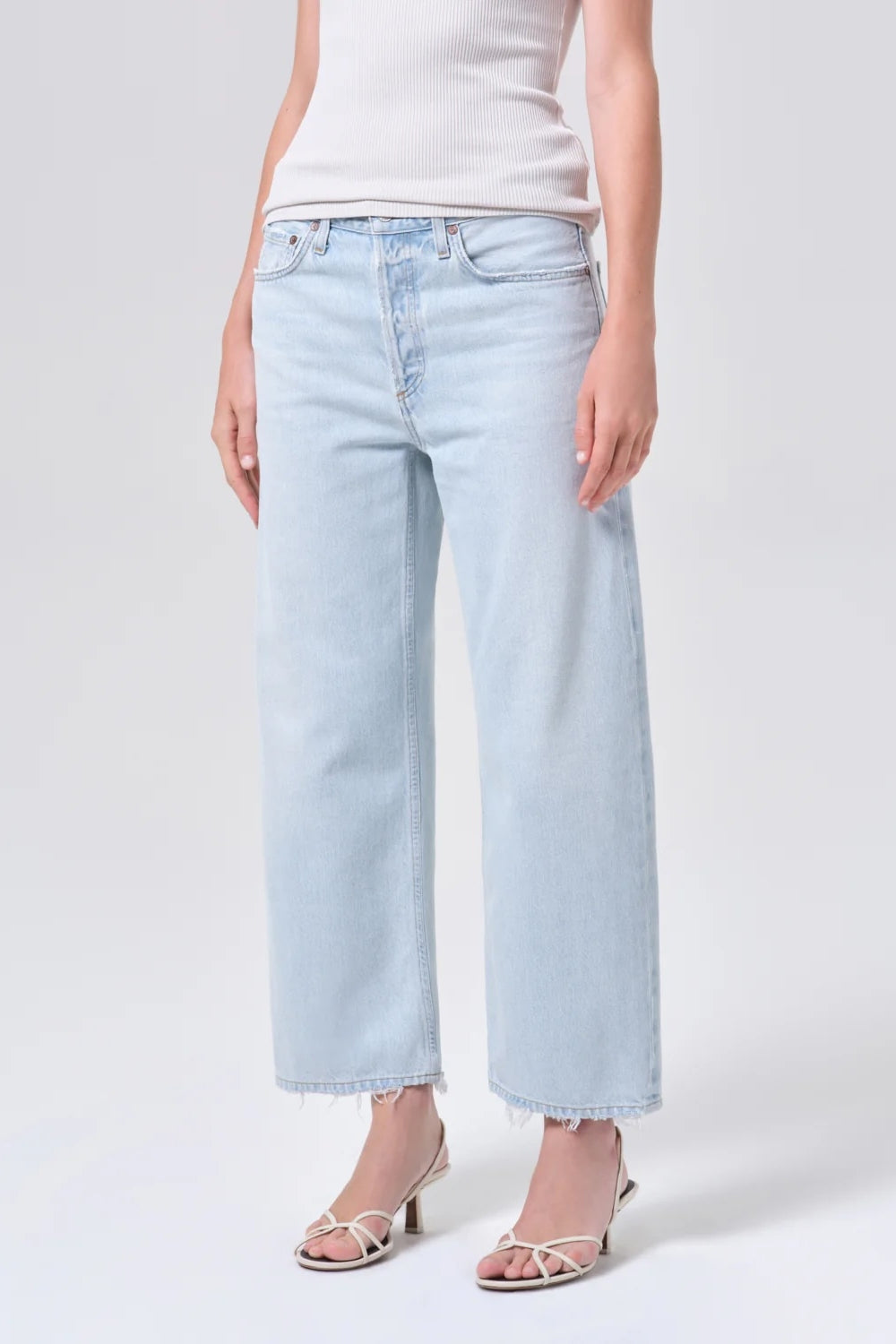 Arc Loose Wide Crop Jean in Tangent