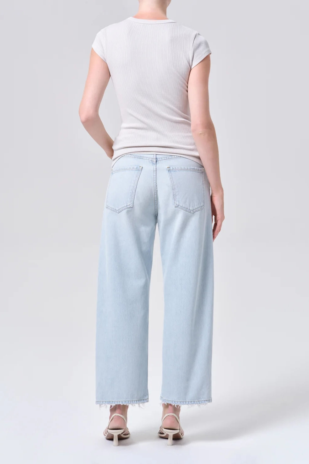 Arc Loose Wide Crop Jean in Tangent