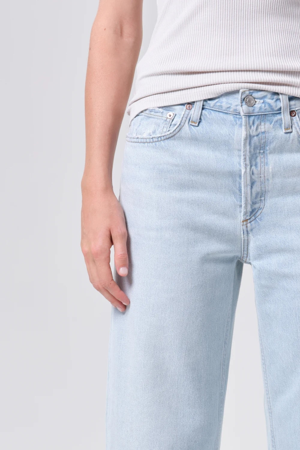 Arc Loose Wide Crop Jean in Tangent
