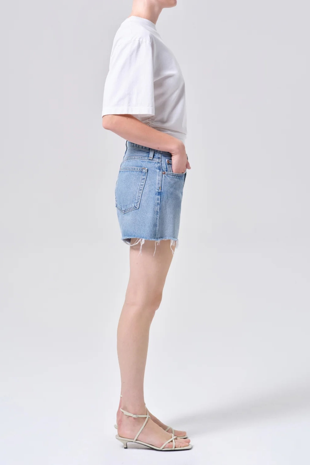 Parker Long Loose Fit Vintage Short in Community