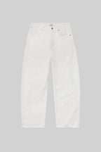 Miro Relaxed Barrel Leg Jean in Soft White