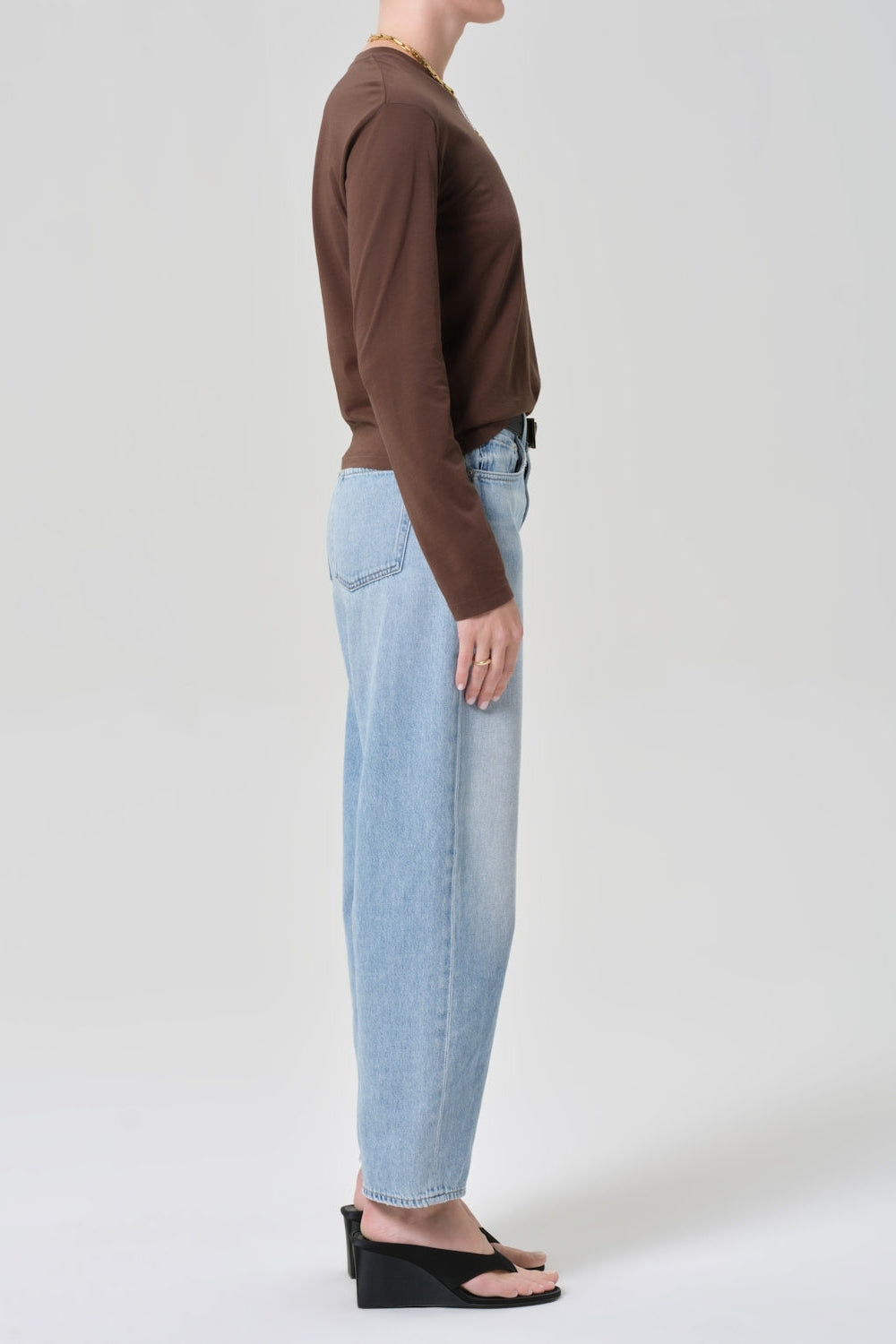 Miro Relaxed Barrel Leg Jean in Ritual