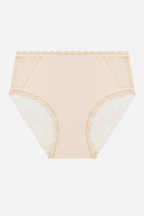 High Rise Eco Knicker - Sand