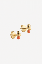 Nara Studs in Light Coral