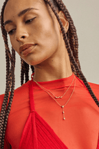 Talia Necklace in Gold Plated Sterling Silver