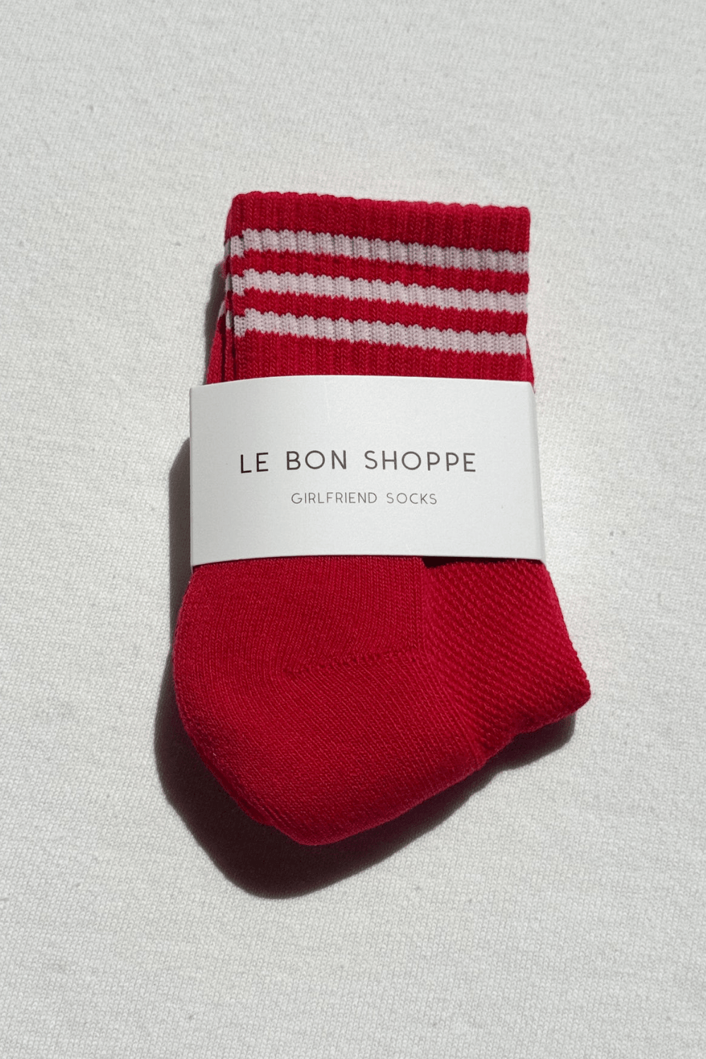 Girlfriend Socks - Scarlet