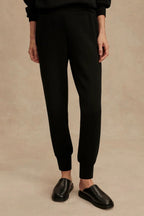 The Slim Cuff Pant 27.5 in Black