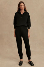 The Slim Cuff Pant 27.5 in Black