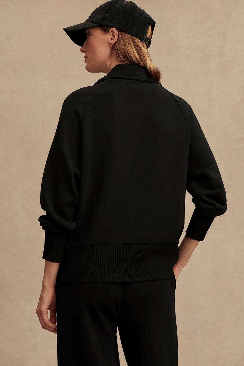 Roxbury Zip Through in Black