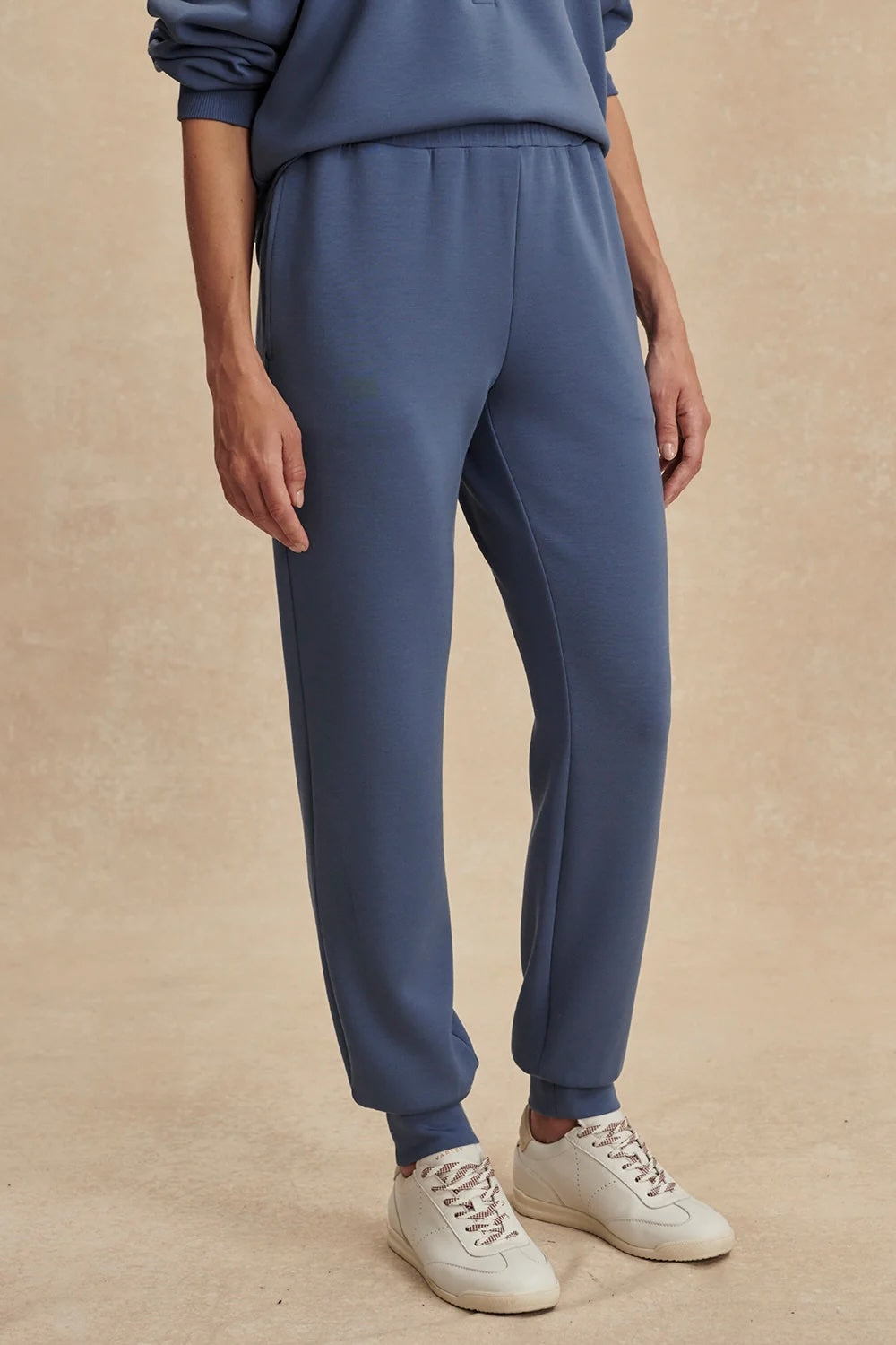 The Slim Cuff Pant 27.5 in Bijou Blue