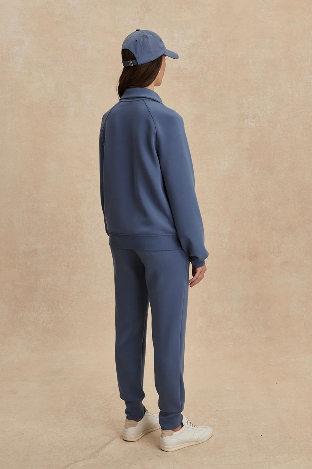The Slim Cuff Pant 27.5 in Bijou Blue