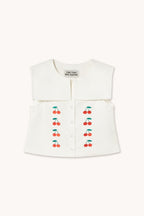 Cherries Top in Off-White