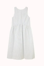 Low Backed Striped Dress