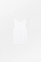 Anna Tank Top in Optic White