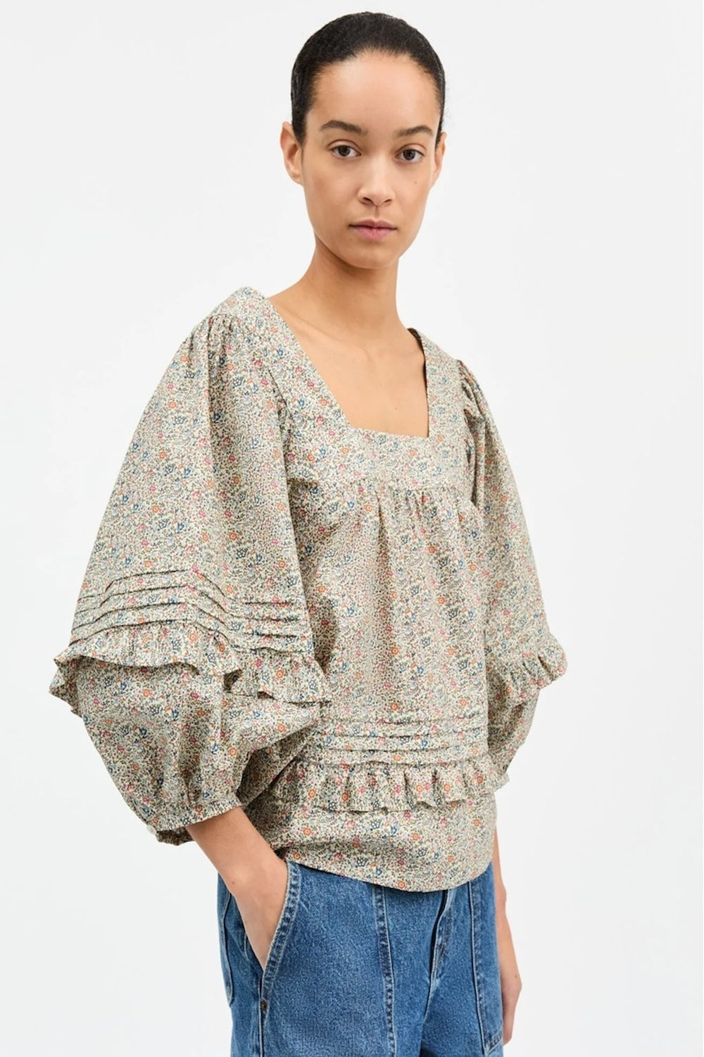 Hope Blouse in Flower Field