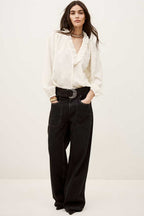 Petty Long Sleeve Shirt in Ecru