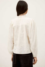 Petty Long Sleeve Shirt in Ecru