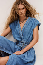 Love Dress in Light Used Blue