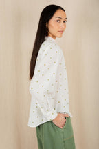 Anais Shirt in Neon Clover