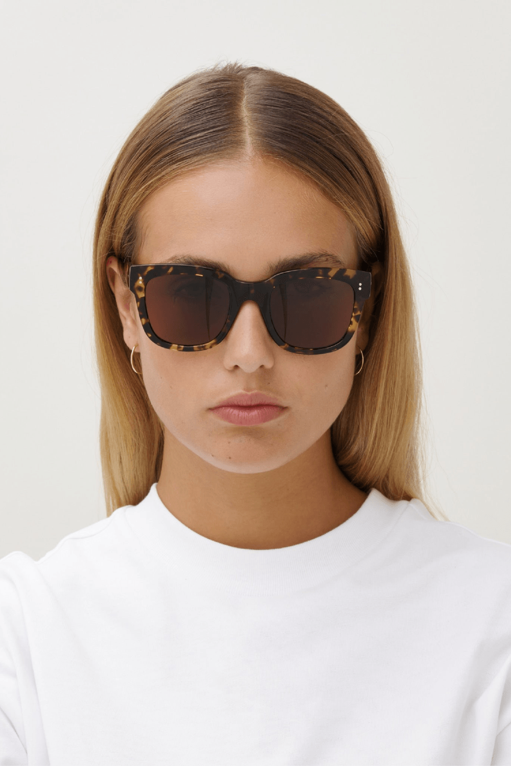 Liv Sunglasses in Brown Tortoise