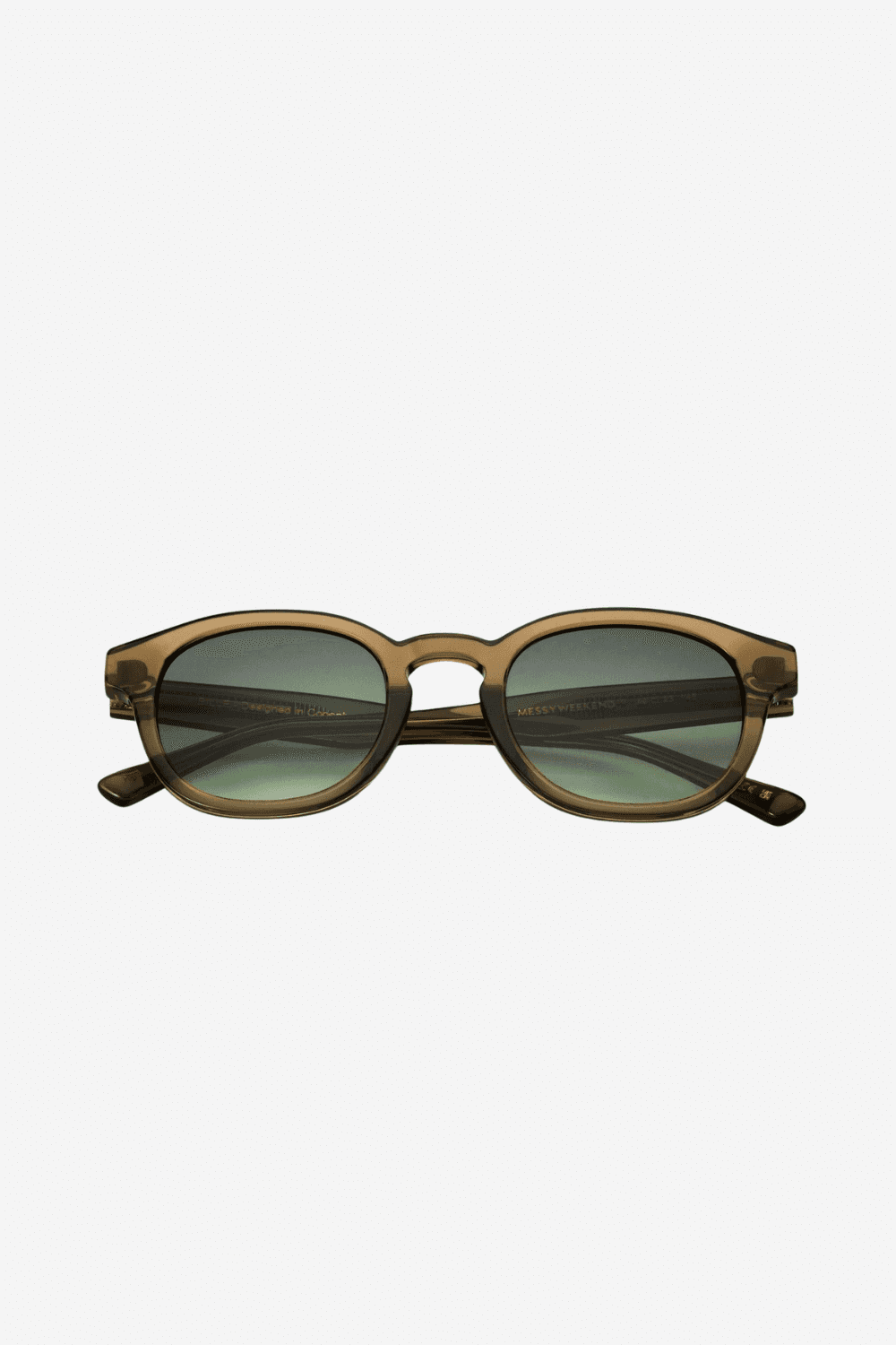 Billie Sunglasses in Green Bottle