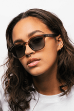 Billie Sunglasses in Green Bottle