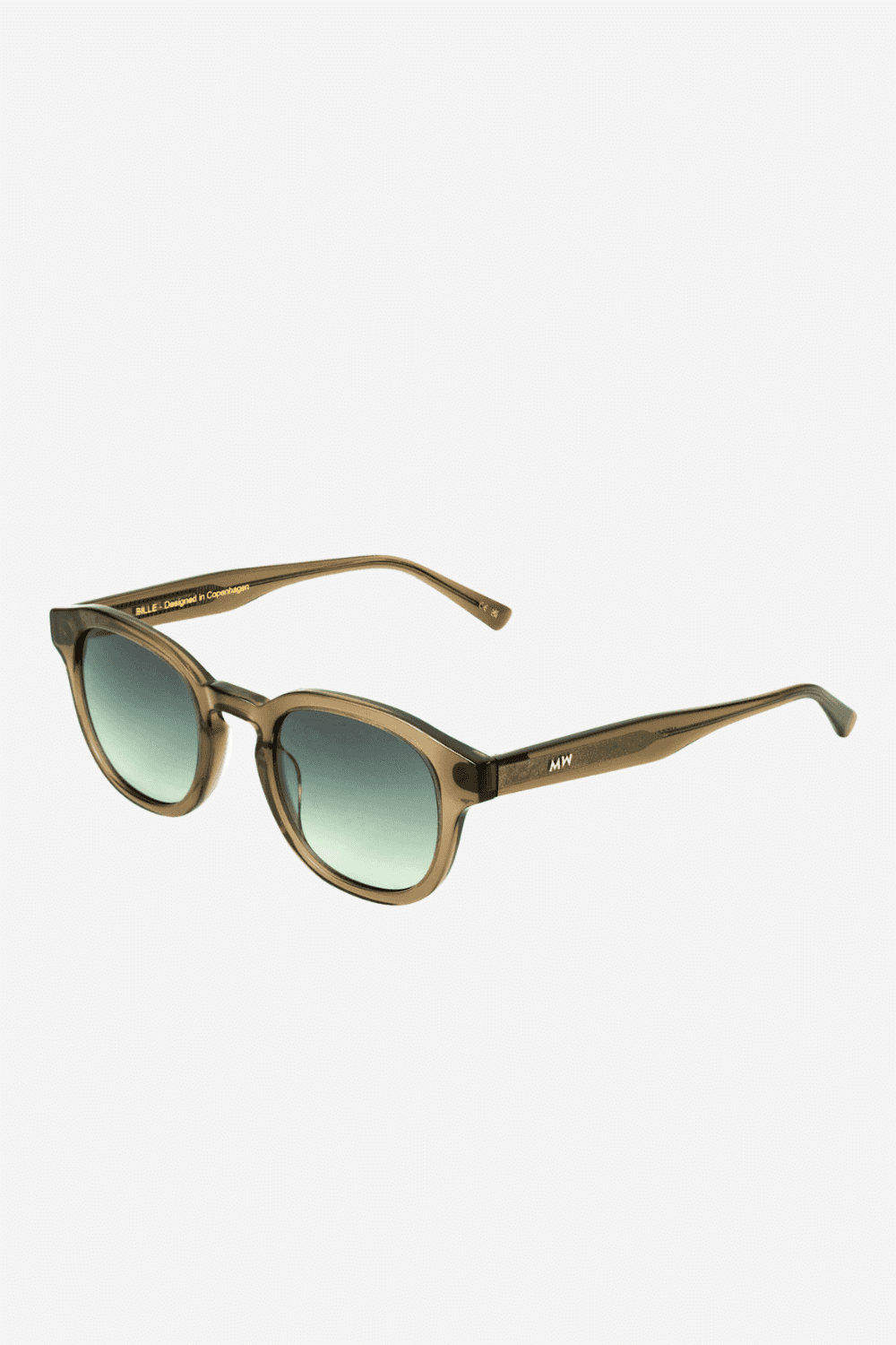 Billie Sunglasses in Green Bottle
