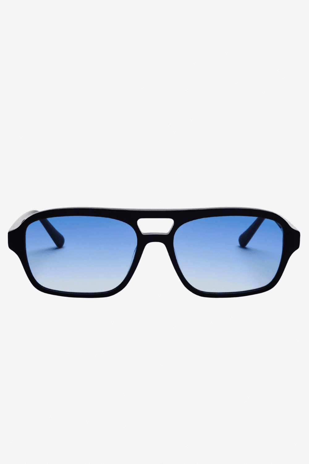 Burt Sunglasses in Gradient Blue Black