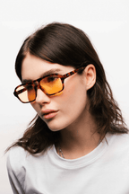 Burt Sunglasses in Tortoise Orange