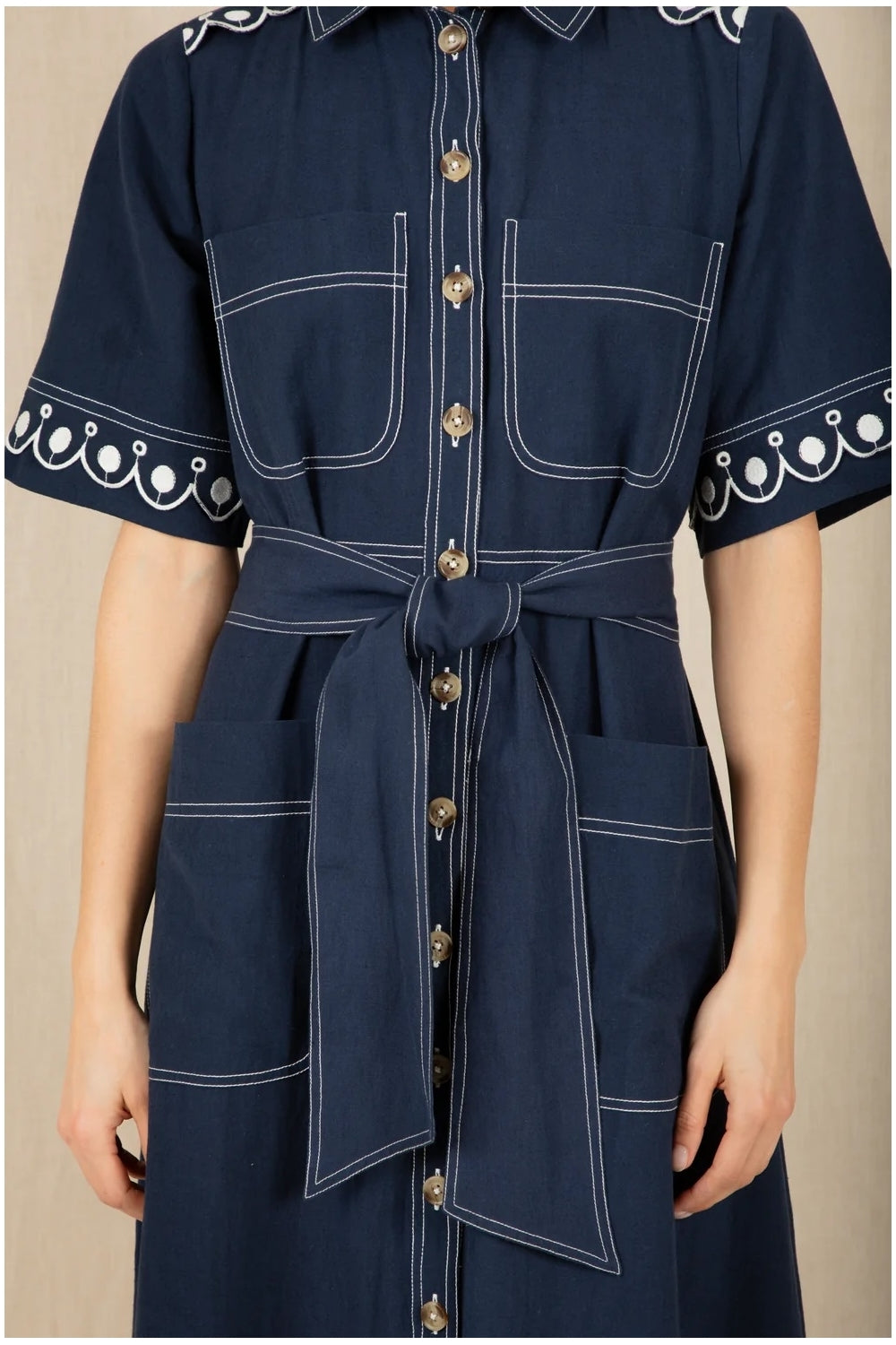 Andie Dress in Navy