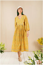 Birdie Dress in Honey
