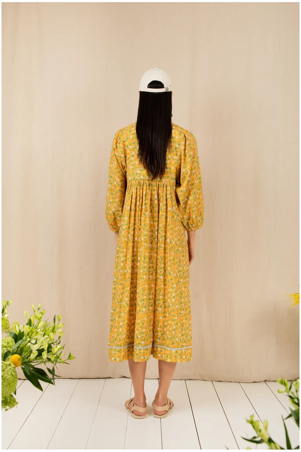 Birdie Dress in Honey