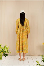Birdie Dress in Honey