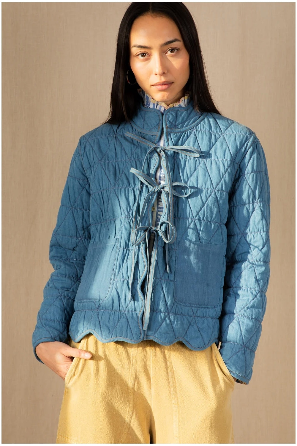 Mikka Jacket in Spring Greens