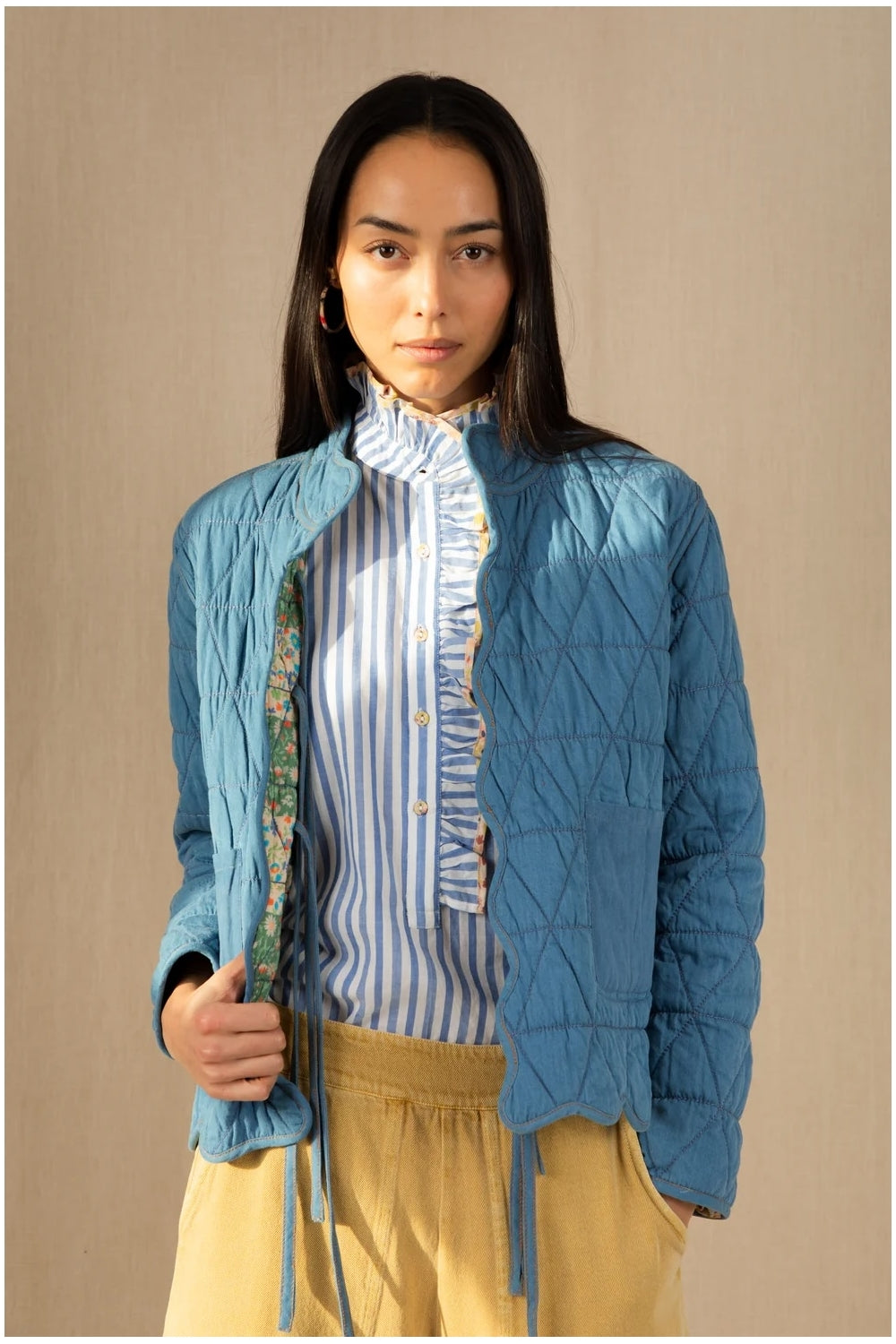 Mikka Jacket in Spring Greens