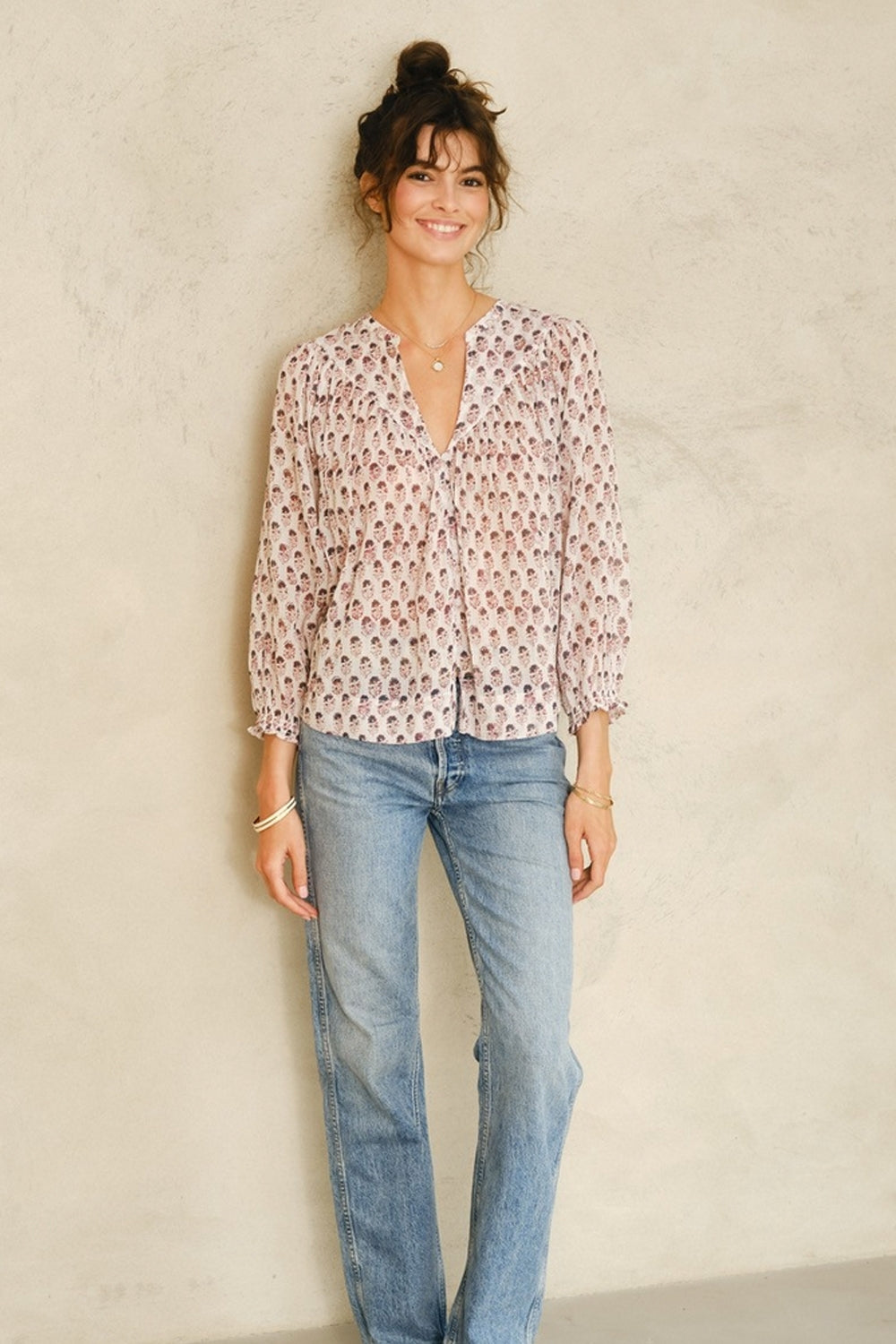 Kiki Print Top