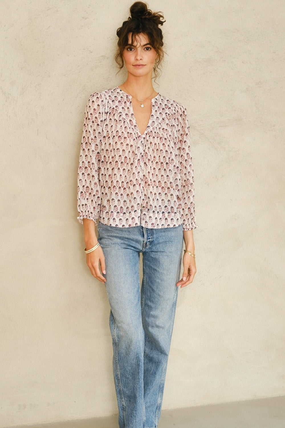 Kiki Print Top