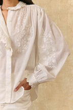 Cora Shirt in Off White