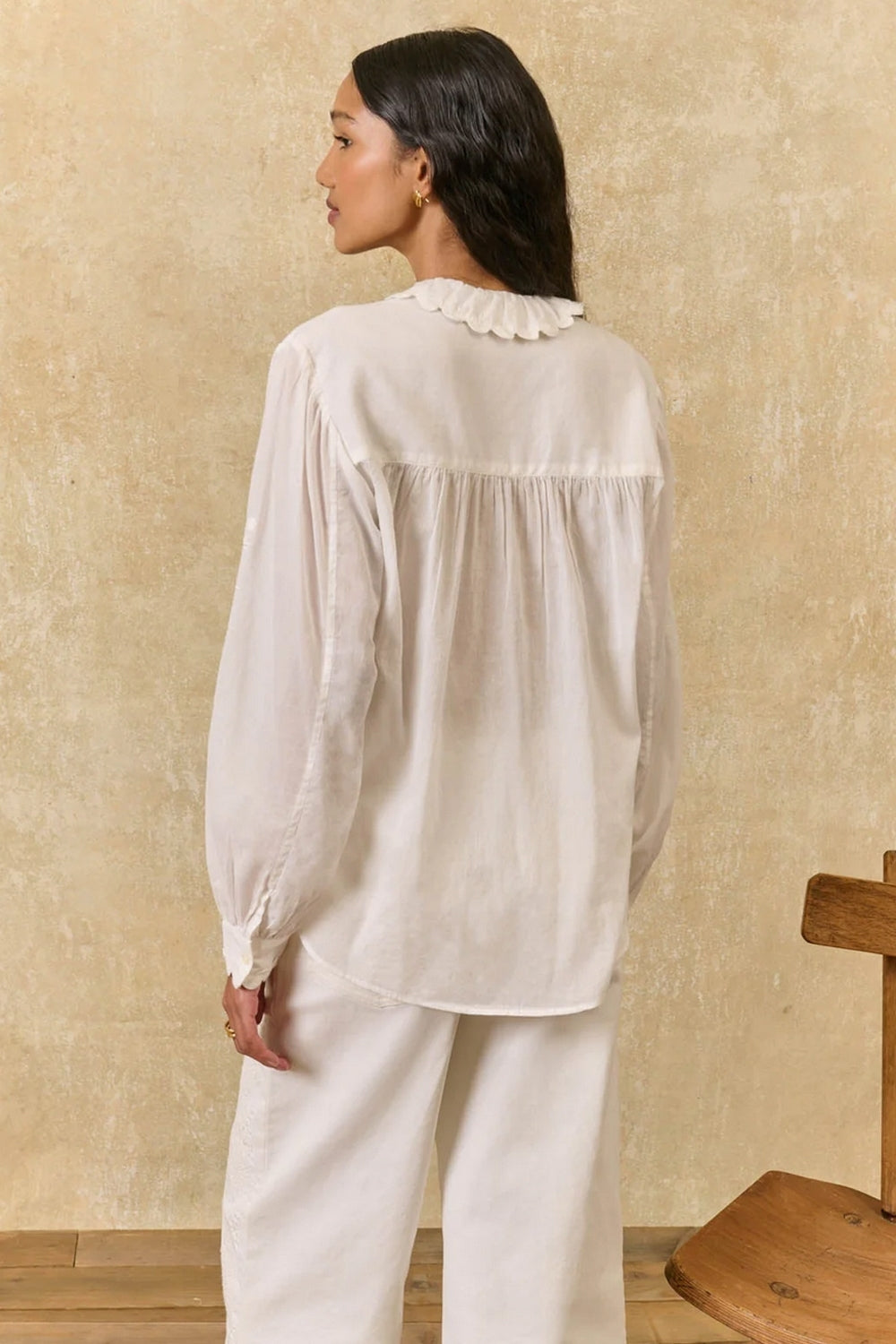 Cora Shirt in Off White