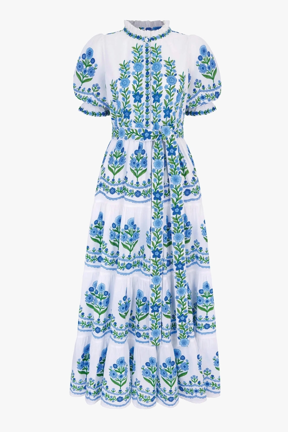 Matilda Dress in Lapis Meadow