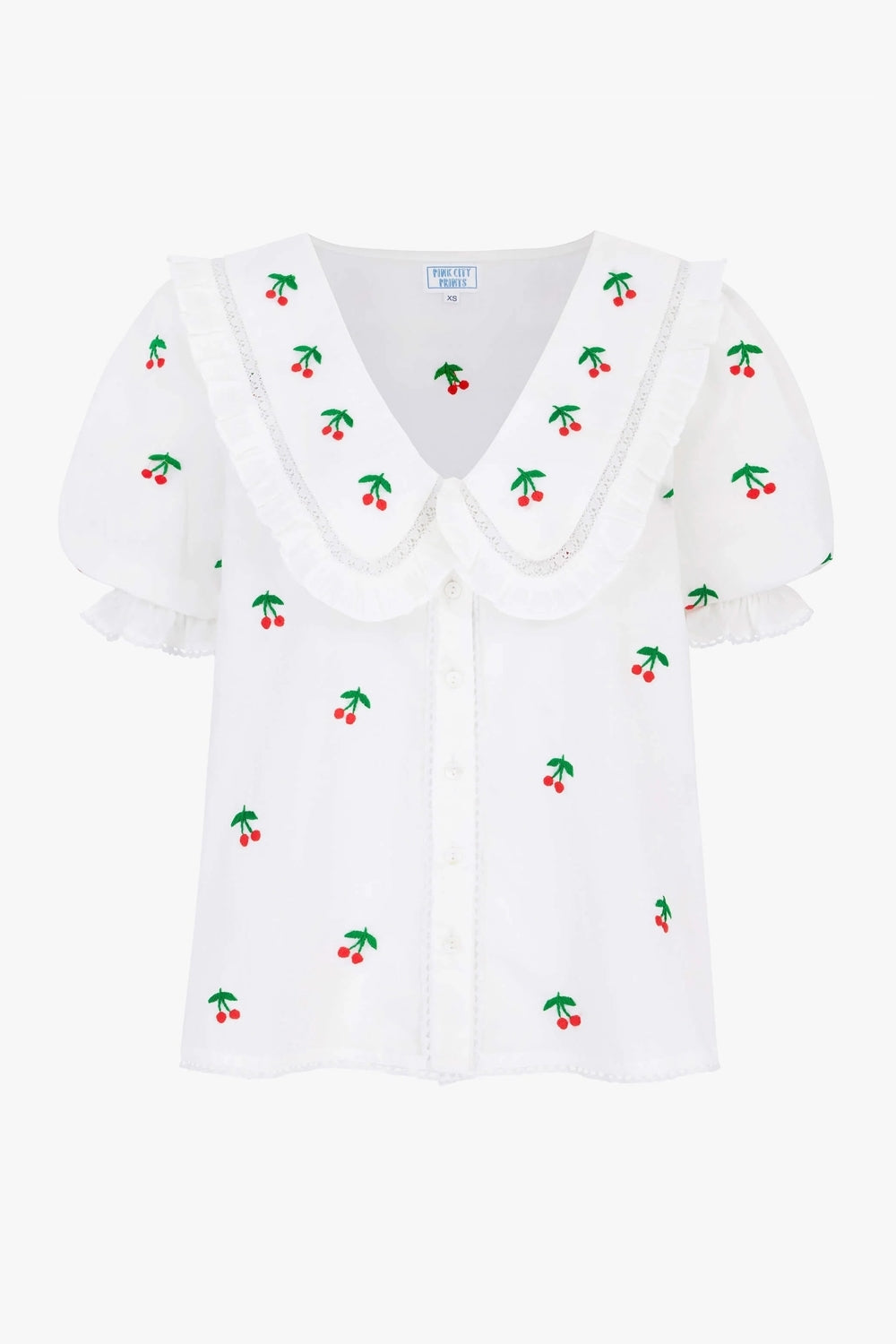 Ava Blouse in Cherrylicious