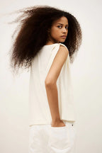 Allia T-Shirt in Ecru